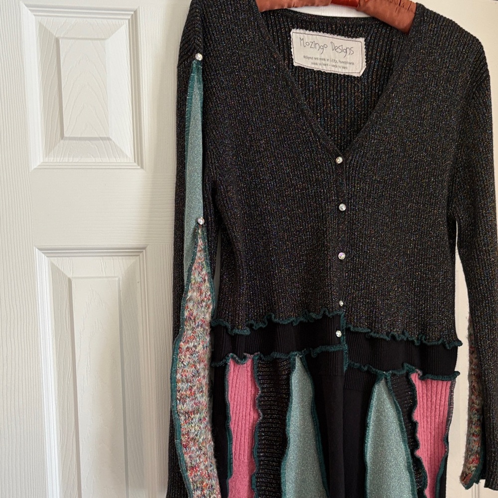 Artsy sweater coat